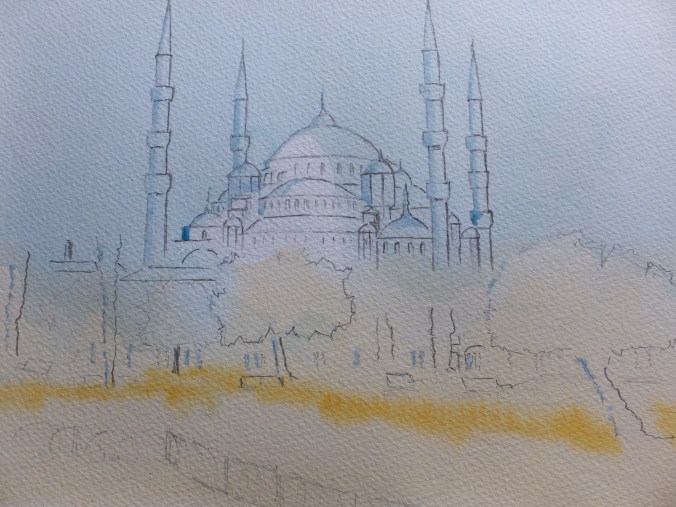 Blue Mosque First Wash