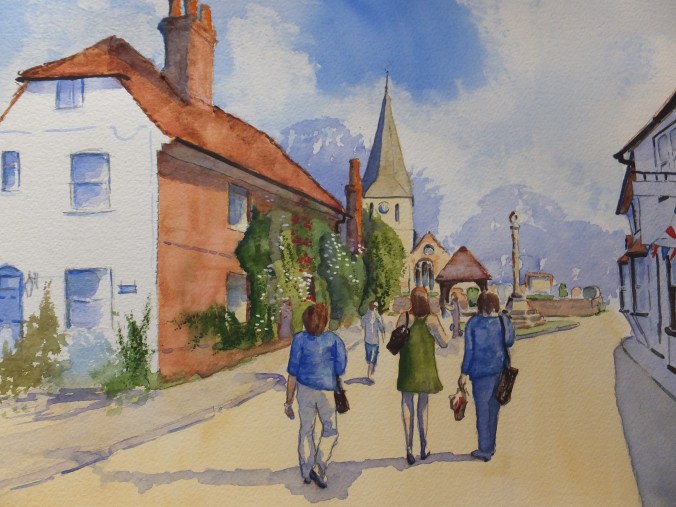 Shere Village and Church