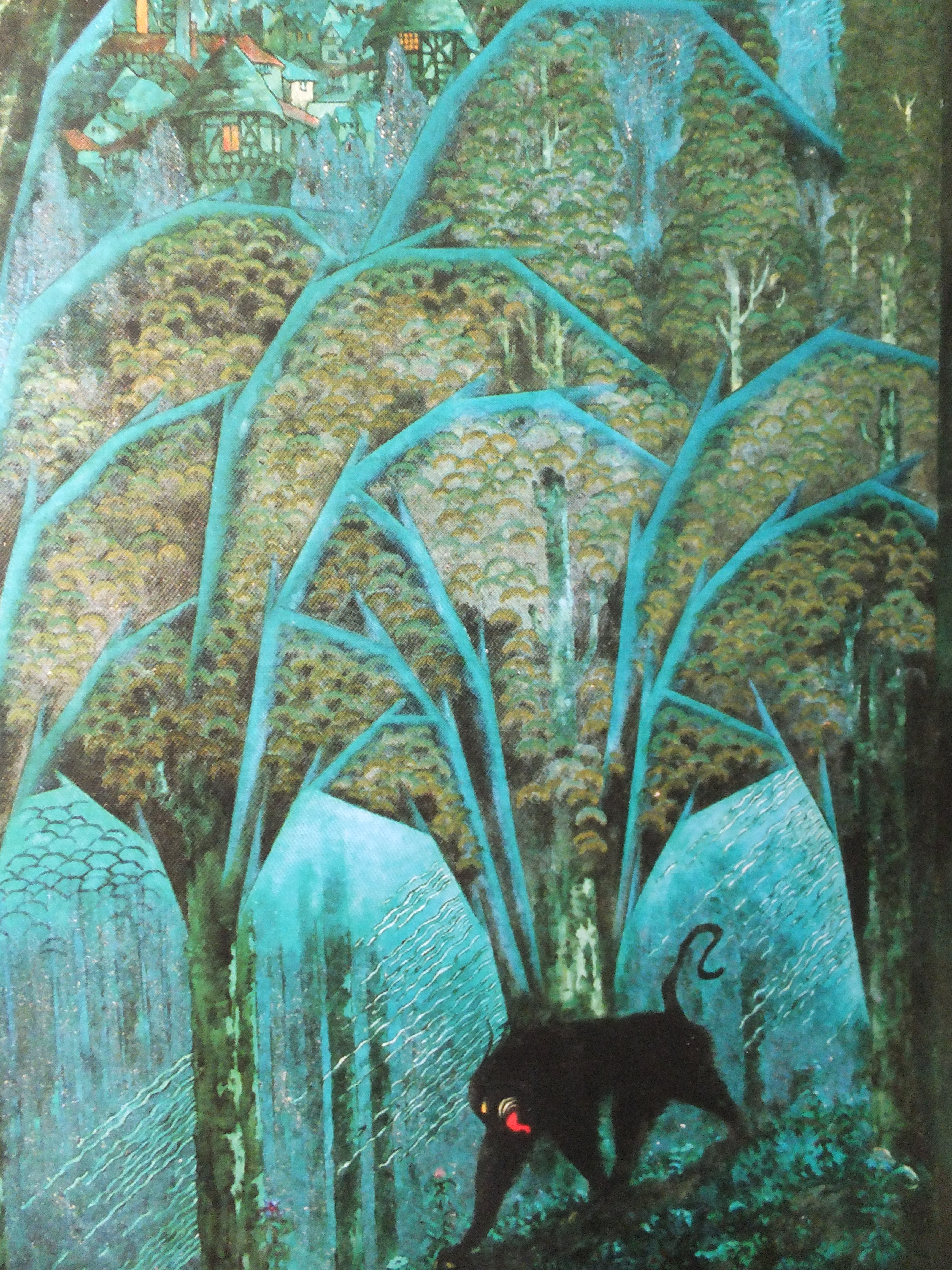 A Wild Creature Stalking the Woods by Sidney Simes