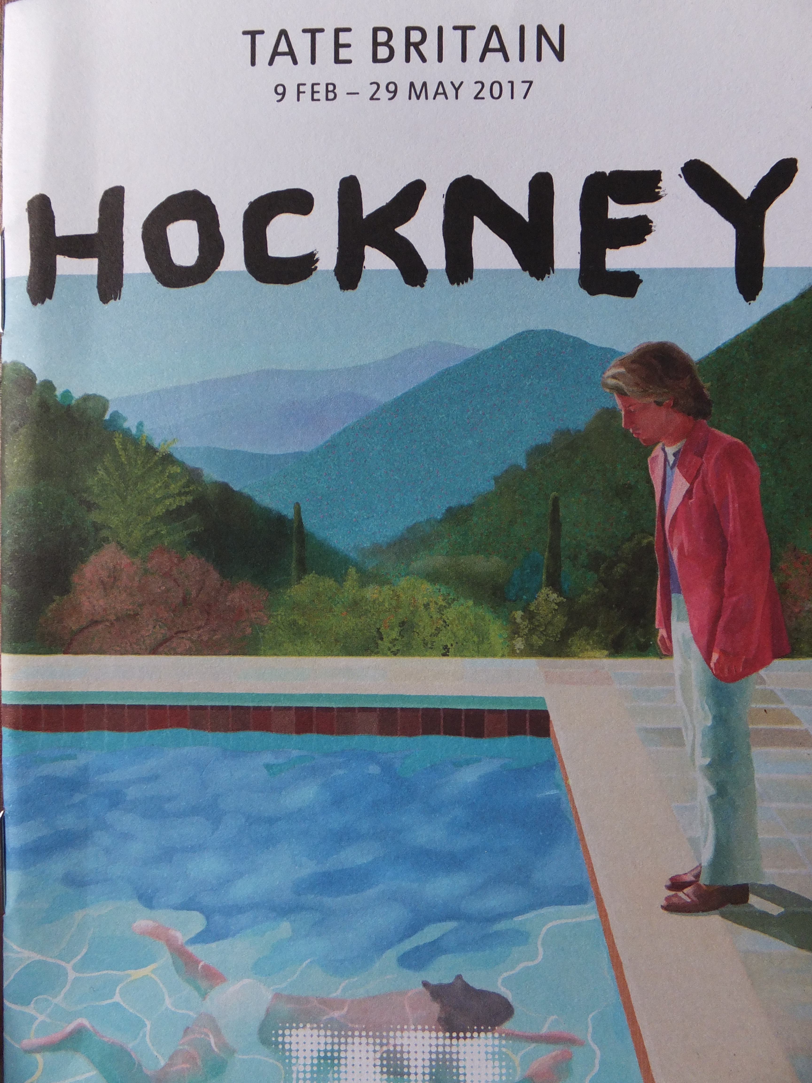 Pool with Two Figures 1972 detail by Hockney