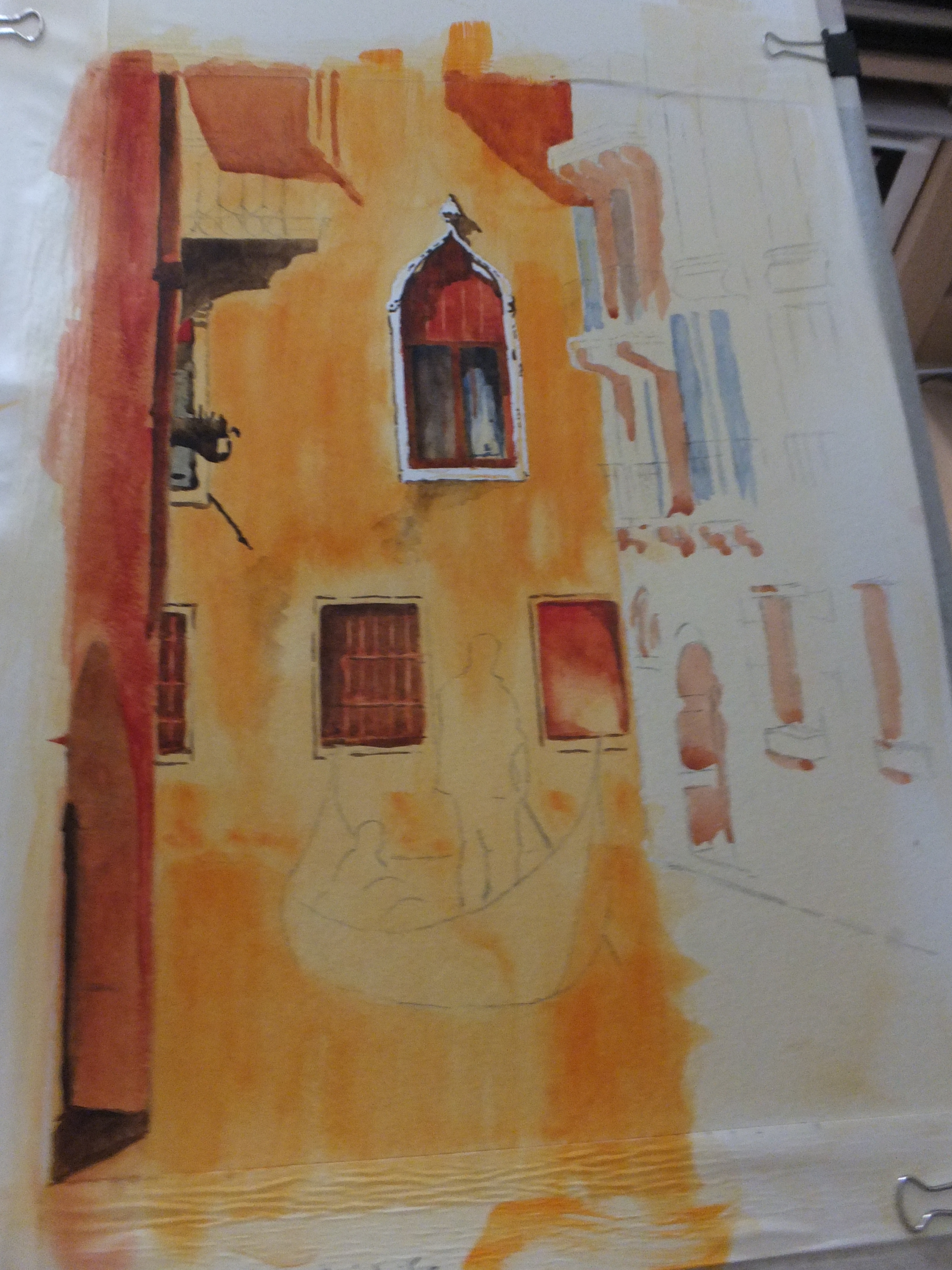 Canals of Venice partway