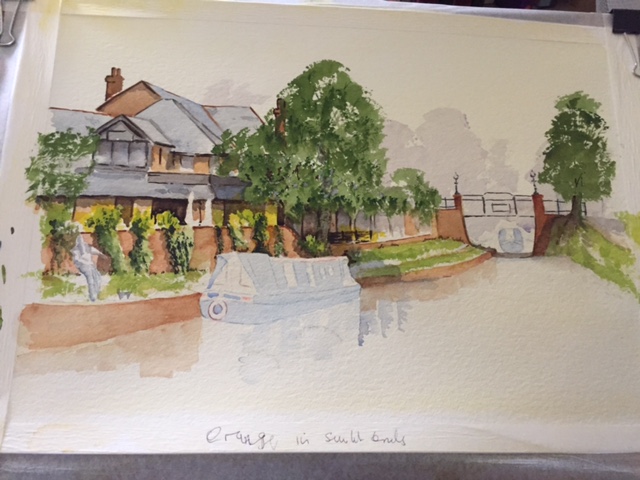 Basingstoke Canal Part Finished Only