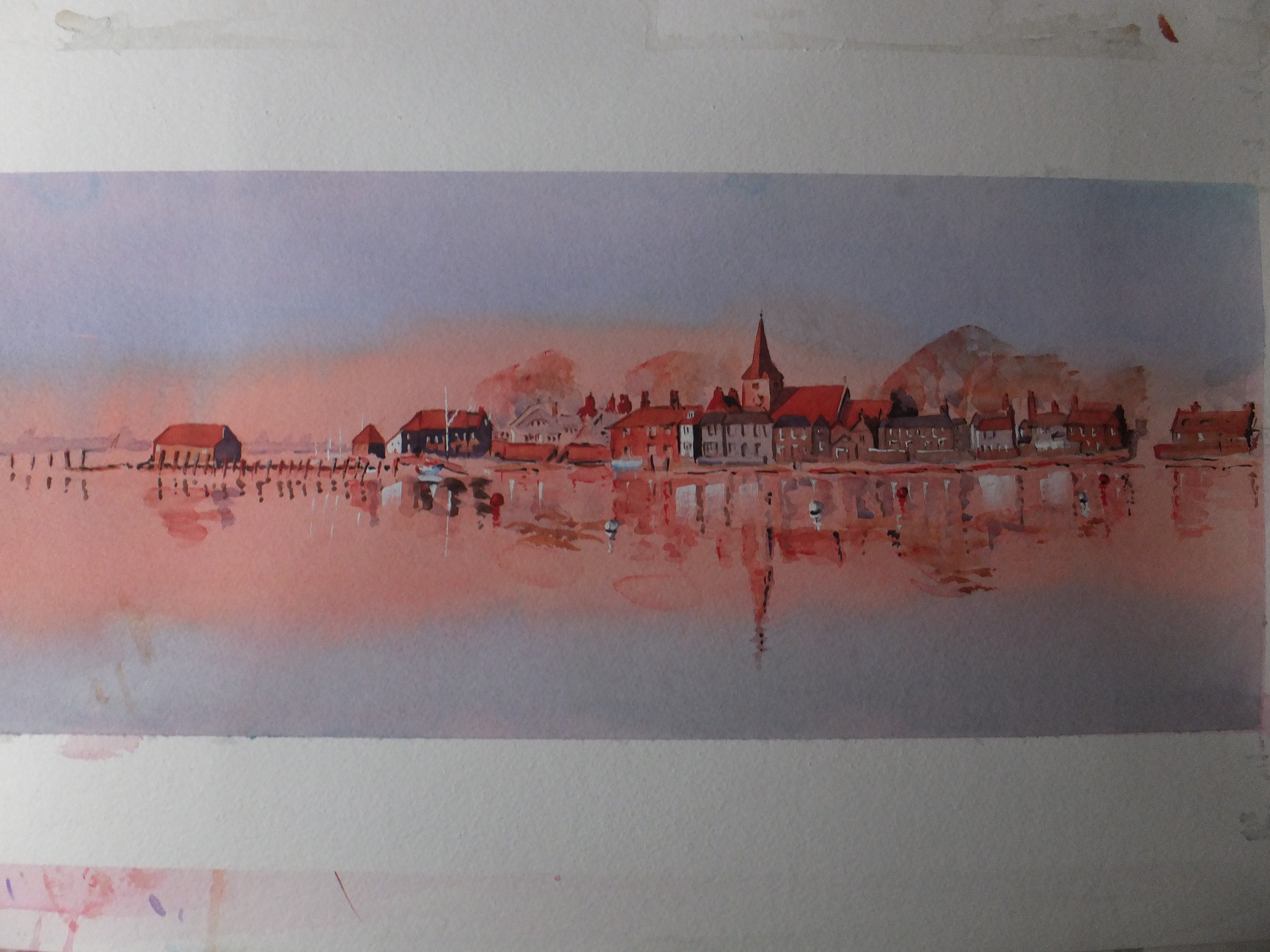 Finished Bosham Panorama