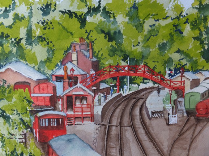 Goathland or Hogsmeade Railway Station