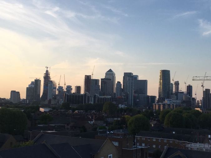 Canary Wharf Skyline