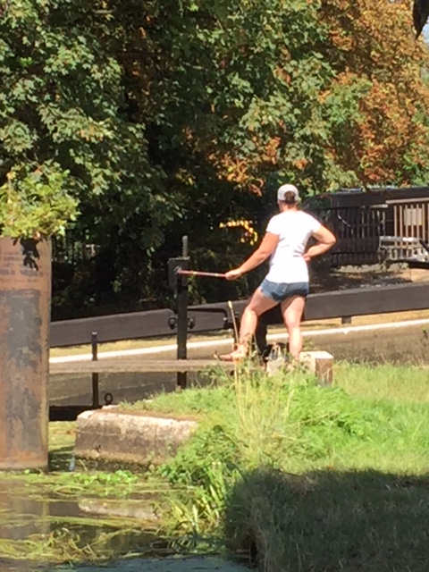 Girls on New Haw Lock