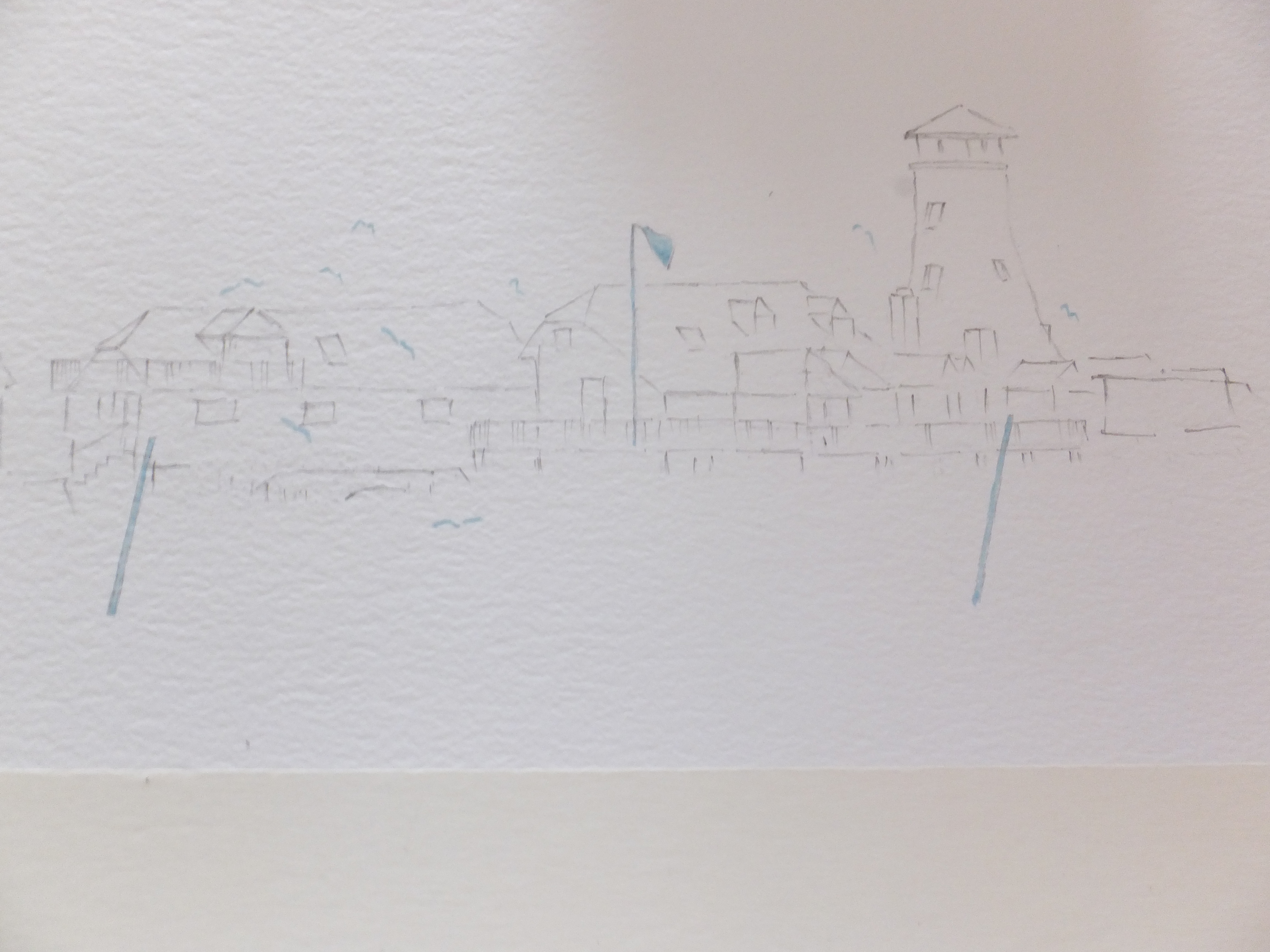 Langstone Mill Drawing